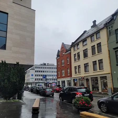 Single Elegant I Sentrum- Sea View Олесунн
